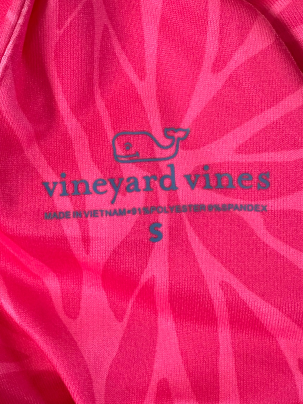VINEYARD VINES Knockout Pink In Full Bloom Sankaty Swing Dress Sz Small - NWT! - Picture 7 of 10